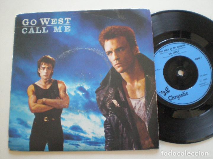 Discos de vinilo: GO WEST - SINGLE 1985 - Foto 1