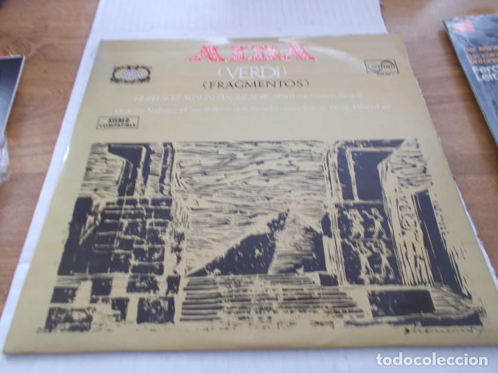 Discos de vinilo: AIDA, VERDI, FRAGMENTOS - Foto 1