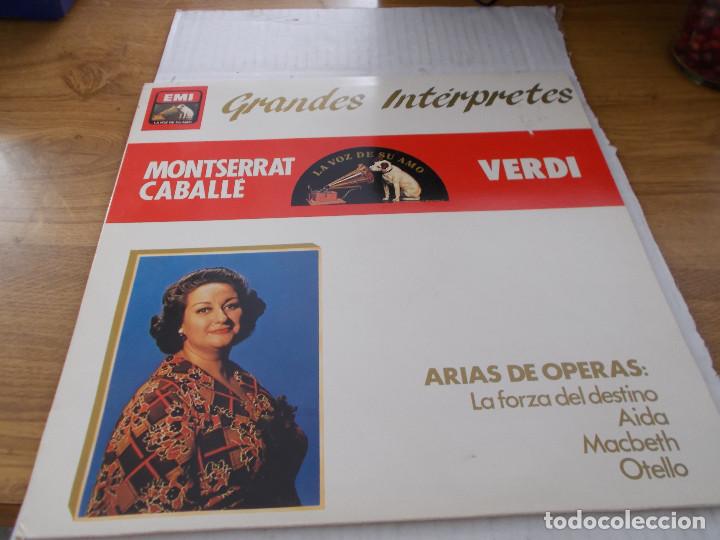 Discos de vinilo: GRANDES INTERPRETES. MONSERRAT CABALL&Eacute;. ARIAS DE OPERAS. - Foto 1
