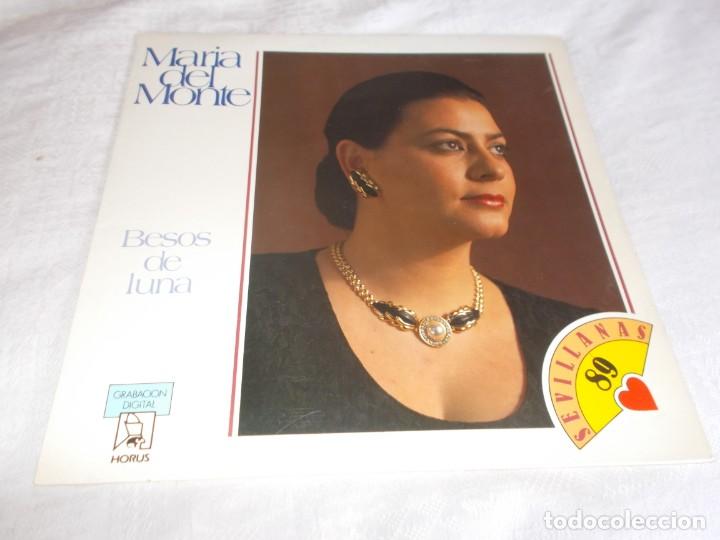 Discos de vinilo: MARIA DEL MONTE Besos de luna - Foto 1