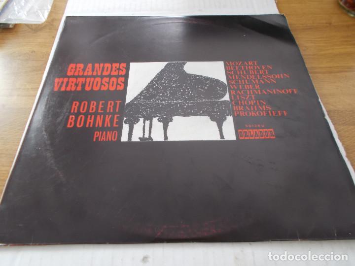 Discos de vinilo: GRANDES VIRTUOSOS, ROBERT BOHNKE. PIANO. - Foto 1
