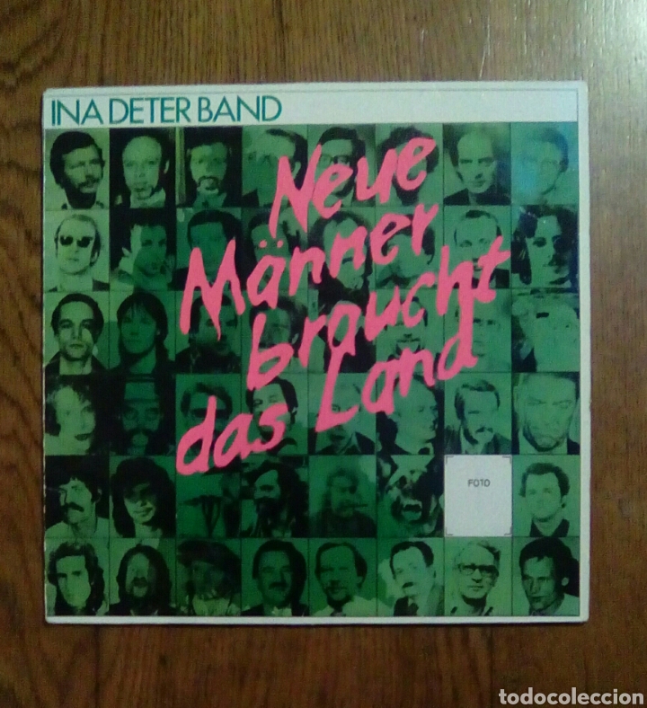 Discos de vinilo: Ina Deter Band - Neue m&auml;nner braucht das land, 1982, Phonogram. Germany.