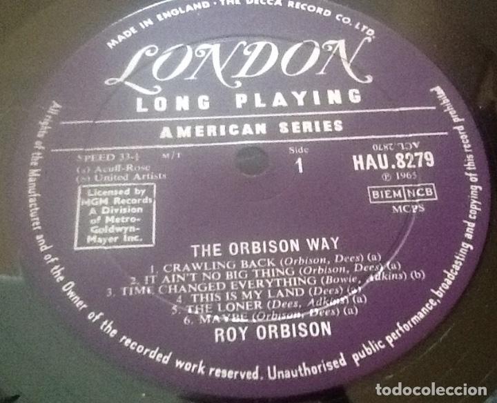 Discos de vinilo: ROY ORBISON, THE ORBISON WAY, ORIGINAL INGL&Eacute;S - Foto 3