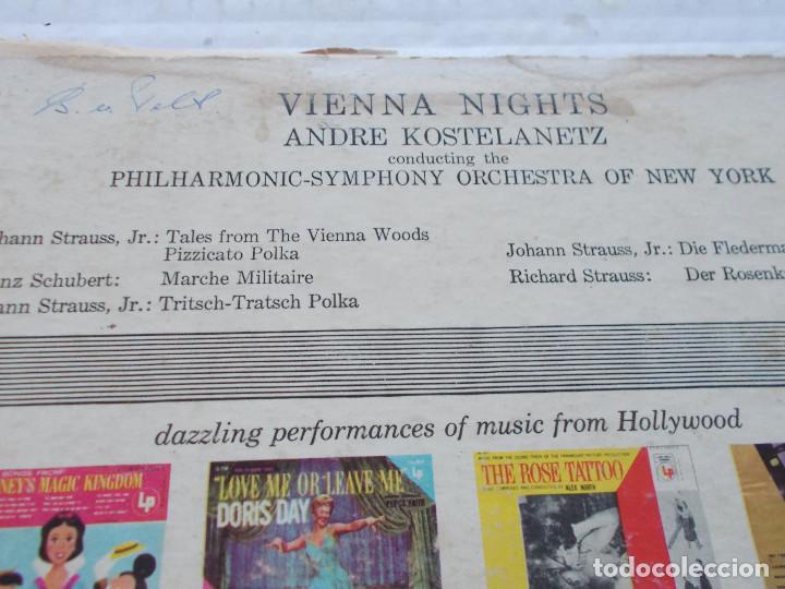Discos de vinilo: ANDRE KOSTELANETZ. VIENNA NIGHTS - Foto 2