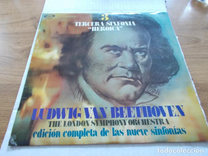 Discos de vinilo: BEETHOVEN,  TERCERA SINFONIA HEROICA, - Foto 1