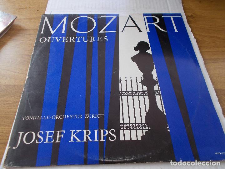 Discos de vinilo: MOZART OUVERTURES. JOSEF KRIPS - Foto 1