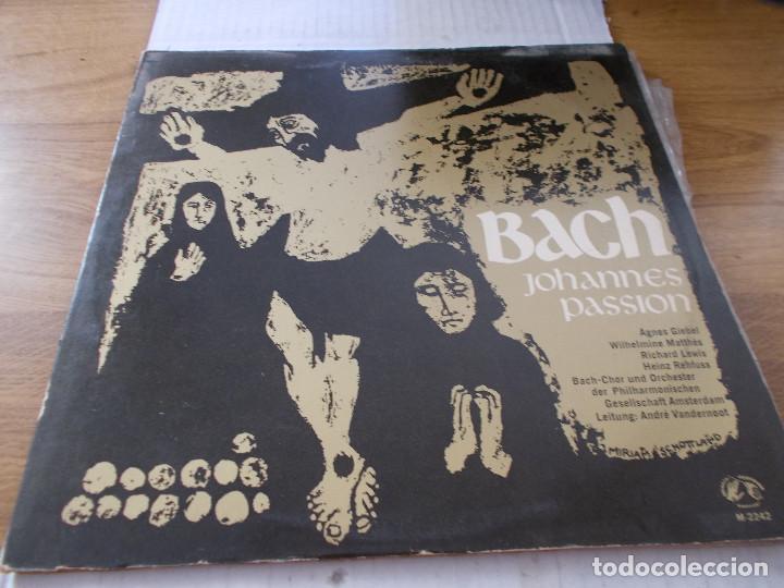 Discos de vinilo: BACH. JOHNNES PASSION. - Foto 1
