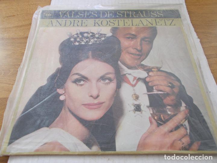 Discos de vinilo: VALSES DE STRAUSS. ANDRE KOSTELANETZ - Foto 1