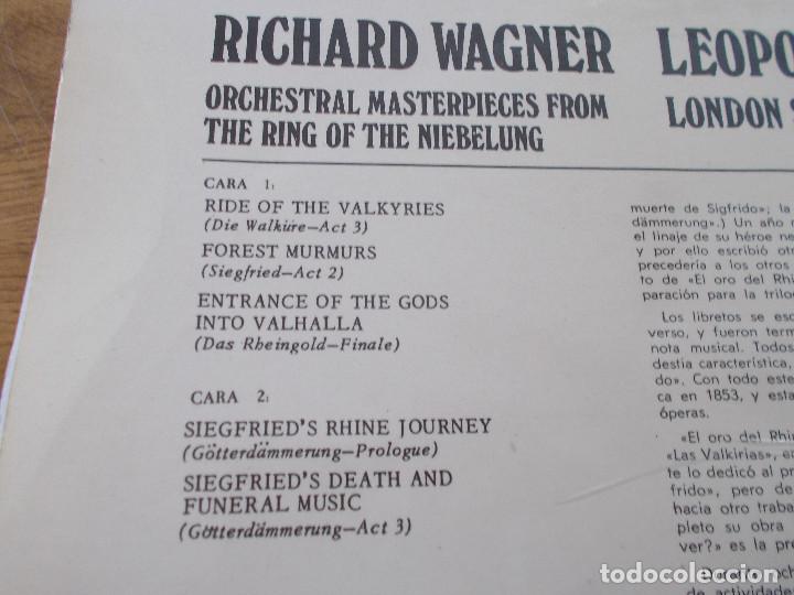 Discos de vinilo: STOKOWSKI- WAGNER - Foto 2