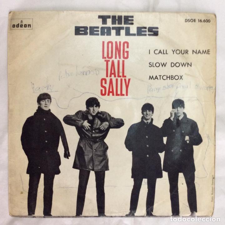 Discos de vinilo: Disco vinilo single THE BEATLES LONG TALL SALLY - Foto 1