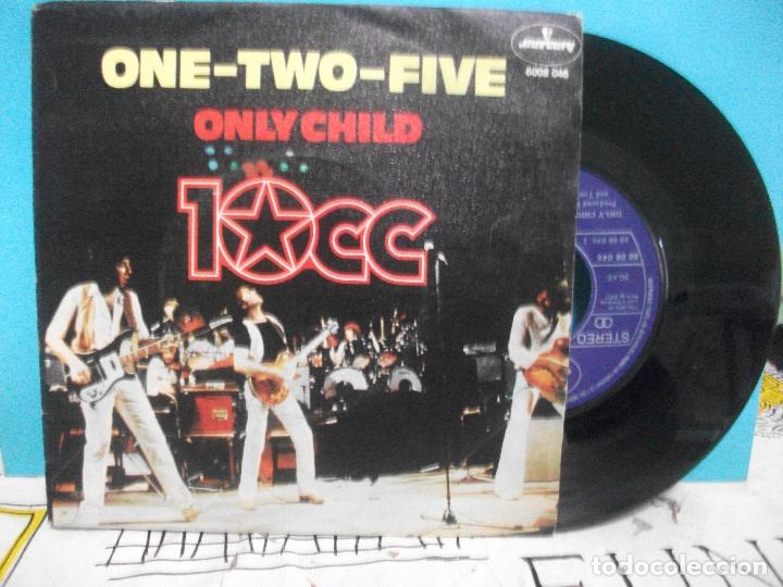 Discos de vinilo: 10CC / ONE-TWO-FIVE / ONLY CHILD (SINGLE 1980) - Foto 1