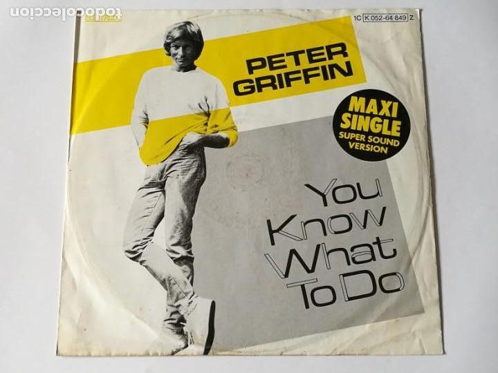 Discos de vinilo: Peter Griffin - You Know What To Do - 1982 - Foto 2