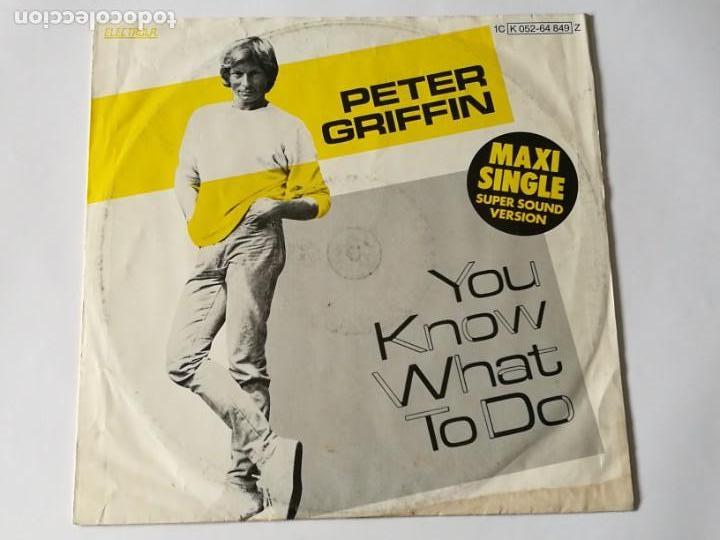 Discos de vinilo: Peter Griffin - You Know What To Do - 1982 - Foto 1