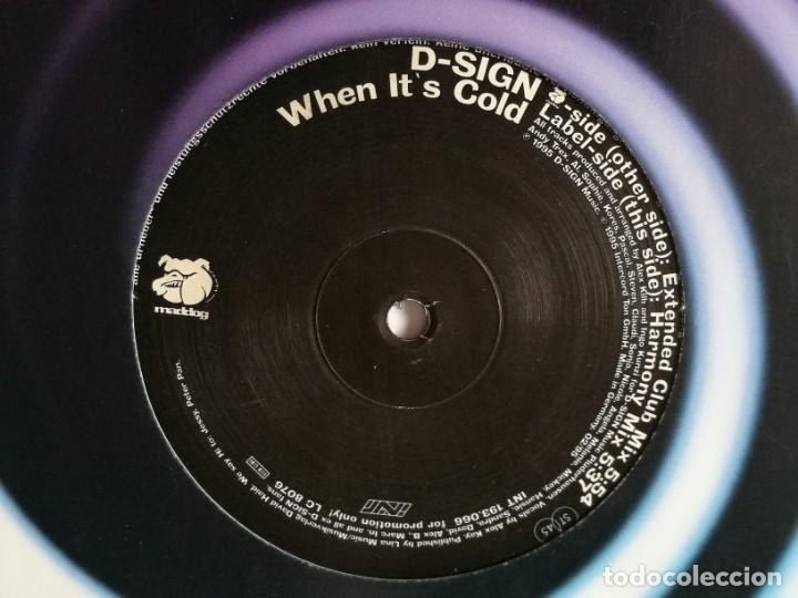 Discos de vinilo: D-Sign - When Its Cold - 1995 - Foto 1