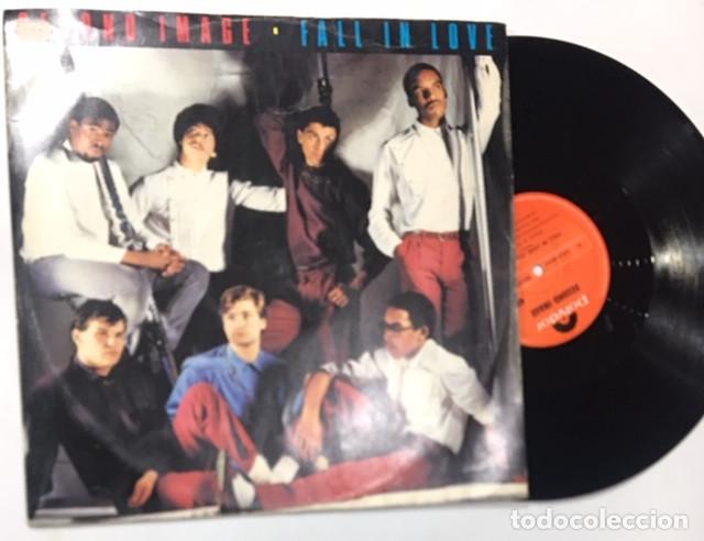 Discos de vinilo: MAXI SINGLE VINILO   Second Image Fall In Love / Take A Trip edicion de 1982 - Foto 1