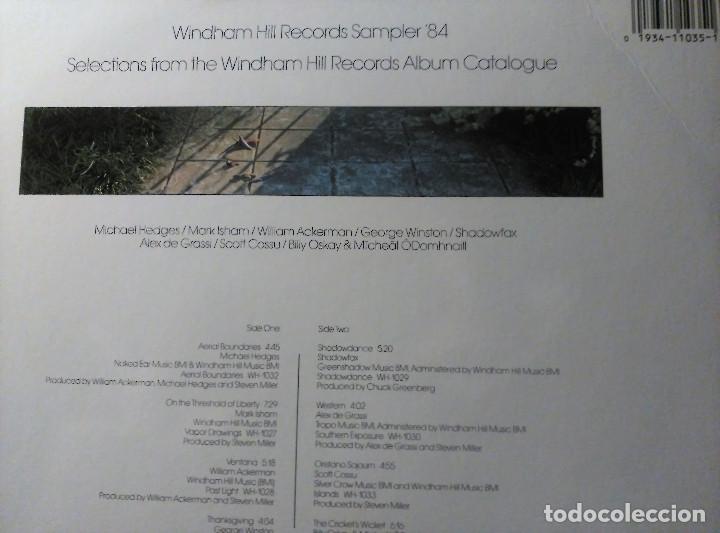 Discos de vinilo: Windham Hill Records Sampler &acute;84, Versi&oacute;n US, WH-1035 - Foto 3