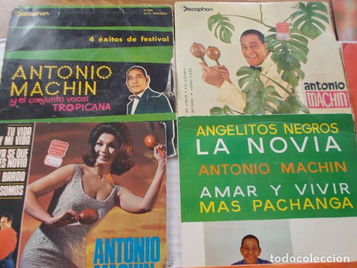 Discos de vinilo: ANTONIO MACHIN LOTE DE EPS - Foto 2