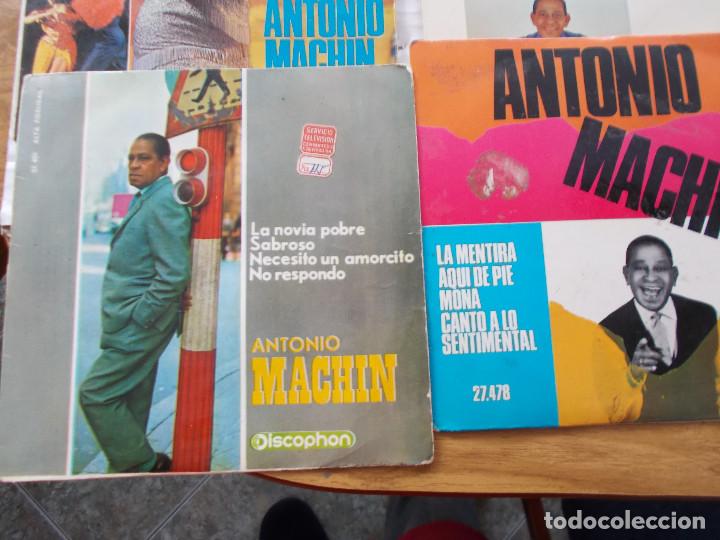 Discos de vinilo: ANTONIO MACHIN LOTE DE EPS - Foto 3