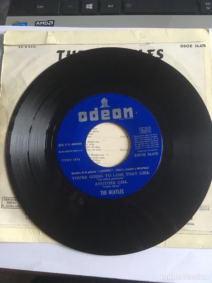 Discos de vinilo: HELP THE BEATLES - Foto 4
