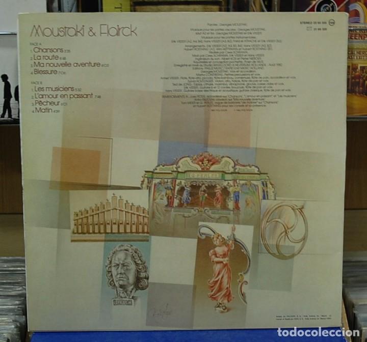 Discos de vinilo: Moustaki & Flairck. Polydor 1982, ref. 23 93 335. LP - Foto 2