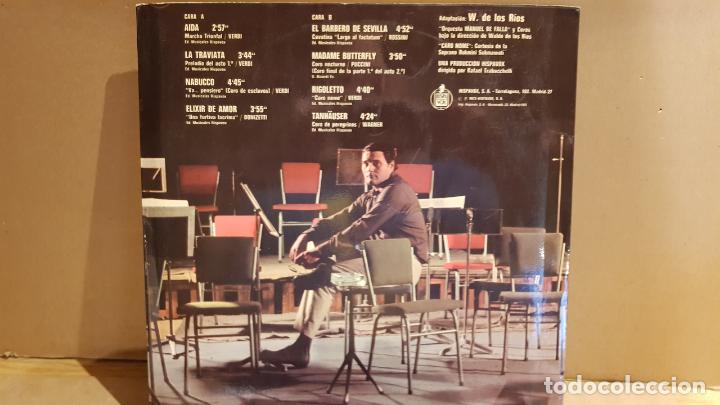 Discos de vinilo: WALDO DE LOS RIOS / &Oacute;PERAS / LP-GATEFOLD - HISPAVOX - 1973 / MBC. ***/*** - Foto 3