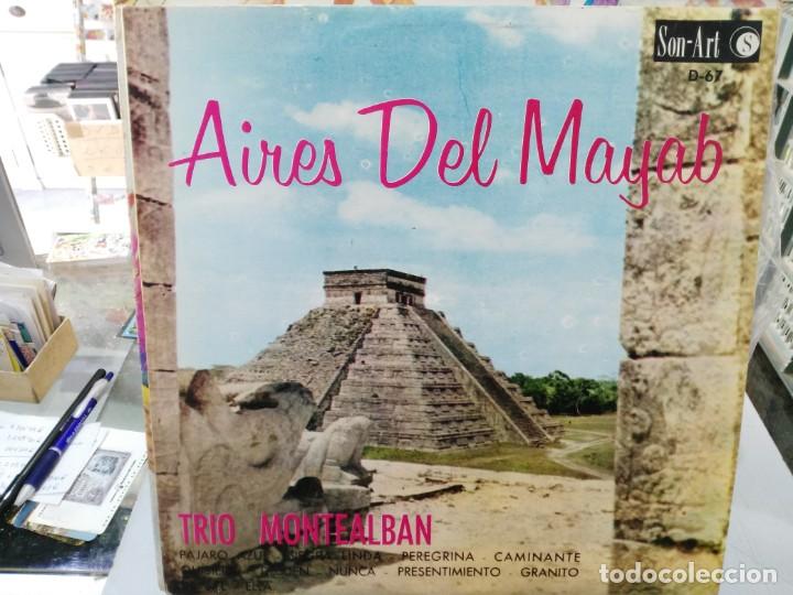Disques de vinyle: Tr&iacute;o Montealban - Aires del Mayab - LP. del sello Son Art
