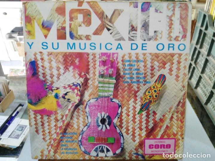 Disques de vinyle: M&eacute;xico y su m&uacute;sica de oro - LP. del sello CORO de 1964
