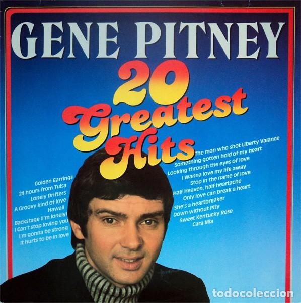 Discos de vinilo: GENE PITNEY : 20 Greatest Hits. Masters (GER) - Foto 1