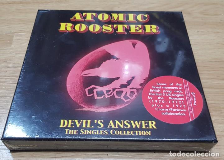 Discos de vinilo: Atomic Rooster - Devils answer -The Singles collection. Precintado - Foto 1