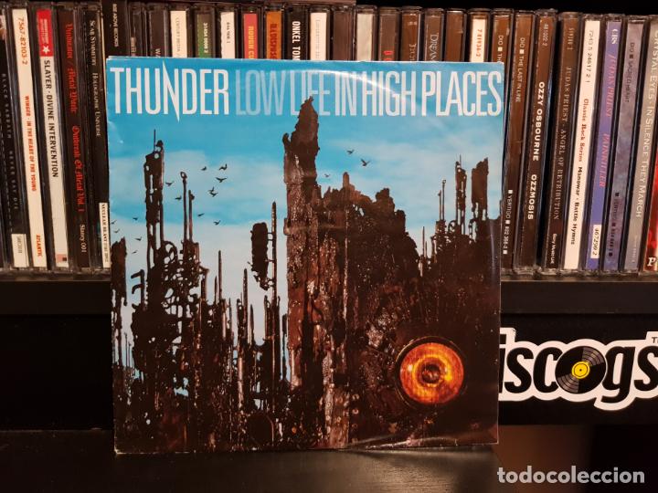 Discos de vinilo: THUNDER - LOW LIFE IN HIGH PLACES - Foto 1