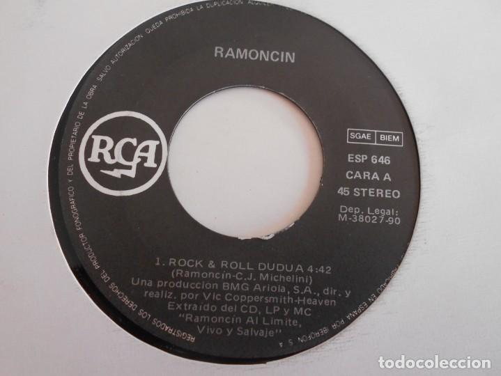 Discos de vinilo: RAMONCIN-SINGLE ROCK & ROLL DUDUA - Foto 2