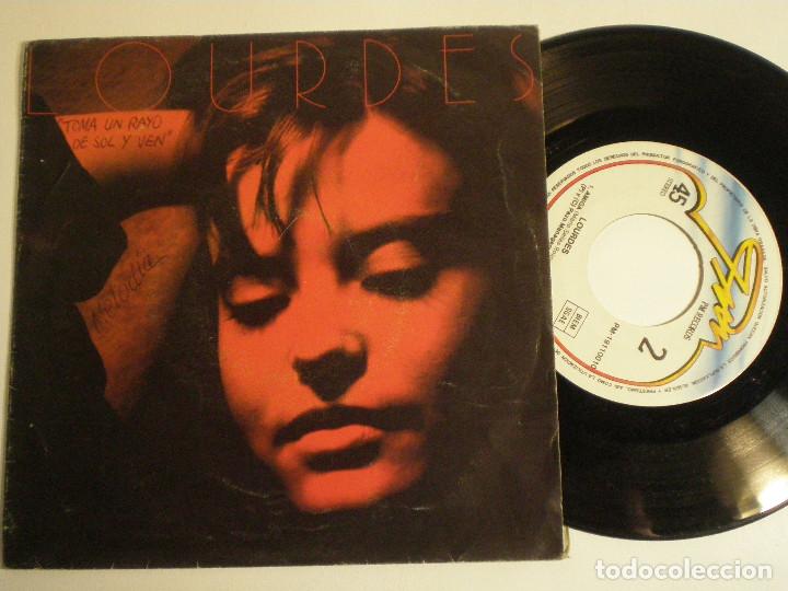 Discos de vinilo: LOURDES - SINGLE 1988 - Foto 1