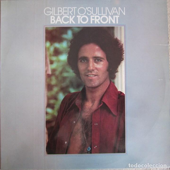 Discos de vinilo: GILBERT O&acute;SULLIVAN: BACK TO FRONT. POP ROCK U.K. - Foto 1