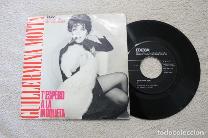 Discos de vinilo: SINGLE GUILLERMINA MOTTA TESPERO A LA MOQUETA - Foto 1