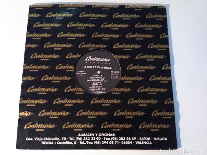 Discos de vinilo: A Chille Va A Mille - Danza Di Achille - Foto 1