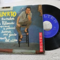 Discos de vinilo: EP ALBERTO EL TROVADOR +3 1969