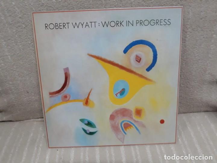 Discos de vinilo: ROBERT WYATT - WORK IN PROGRESS - NUEVOS MEDIOS 1984 - Foto 1