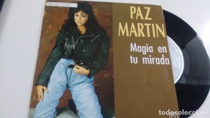 Disques de vinyle: SINGLE (VINILO) DE  PAZ MARTIN A&Ntilde;OS 90