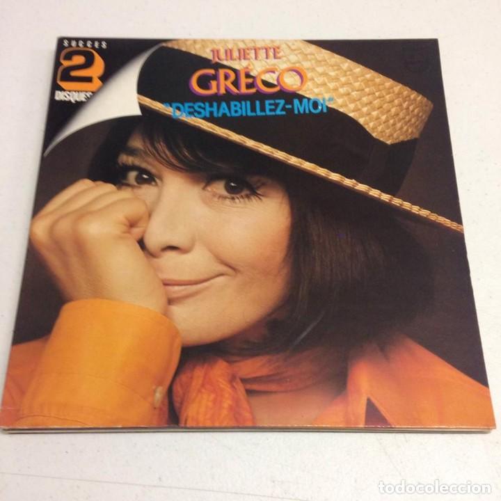 Discos de vinilo: Juliette Gr&eacute;co &lrm;&ndash; D&eacute;shabillez-Moi --DOBLE LP - Foto 1