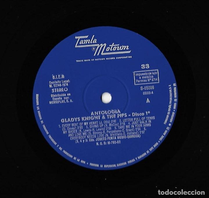 Discos de vinilo: GLADYS KNIGHT & THE PIPS: ANTHOLOGY - Foto 6