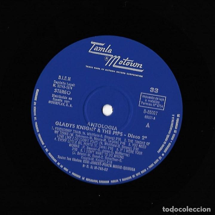 Discos de vinilo: GLADYS KNIGHT & THE PIPS: ANTHOLOGY - Foto 7