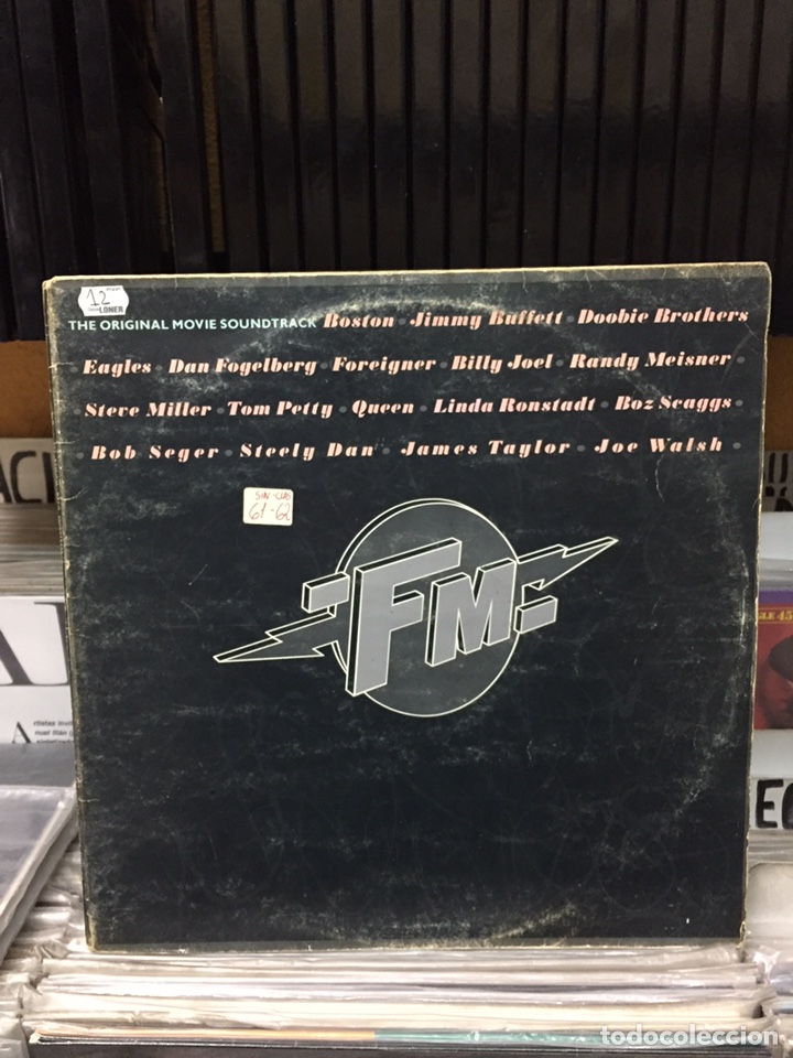 Discos de vinilo: FM. Banda Sonora Original de la Pel&iacute;cula - Foto 1