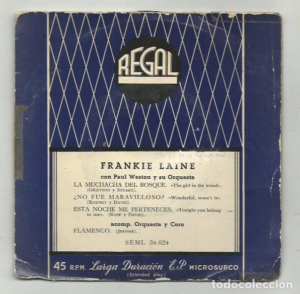 Discos de vinilo: Frankie Laine, Paul Weston - Foto 1