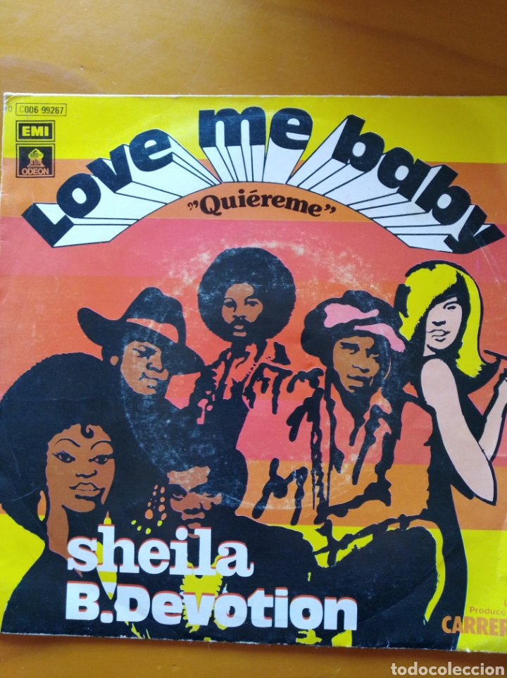 Discos de vinilo: Disco de 46 r. P. M. En buen estado. SHEILA B. DEVOTION - Foto 1