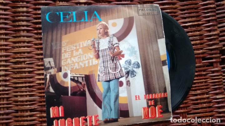 Disques de vinyle: SINGLE (VINILO) DE CELIA A&Ntilde;OS 70