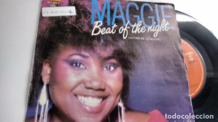 Discos de vinilo: SINGLE (VINILO) DE  MAGGIE A&Ntilde;OS 80 - Foto 1