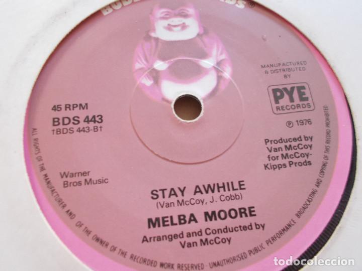 Discos de vinilo: MELBA MOORE. THIS IS IT, STAY AWHILE - Foto 2