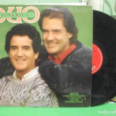 Discos de vinilo: DUO DINAMICO - DUO DINAMICO - LP - CBS 1986 SPAIN INCLUYE 5 NUEVAS CANCIONES Y 3 MEDLEYS PEPETO. Lote 142586970