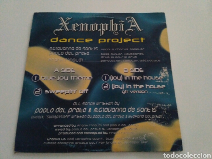 Discos de vinilo: XENOPHIA - DANCE PROJECT - Foto 2