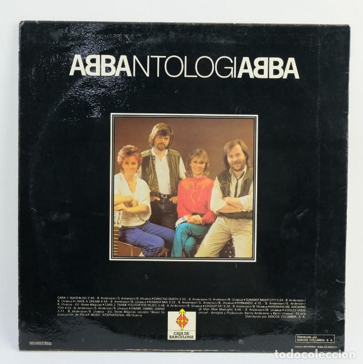 Discos de vinilo: Disco de vinilo ABBANTOLOGIABBA-Versiones originales, 1982 - Foto 2